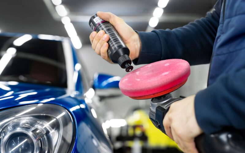 Wohnmobil Politur und Versiegelung
